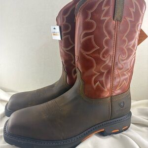 Ariat work Men's Western steel toe Boots